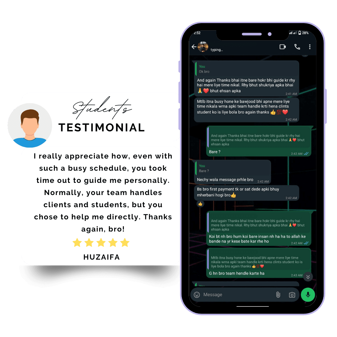 Student success story after Nexus Skill web development course