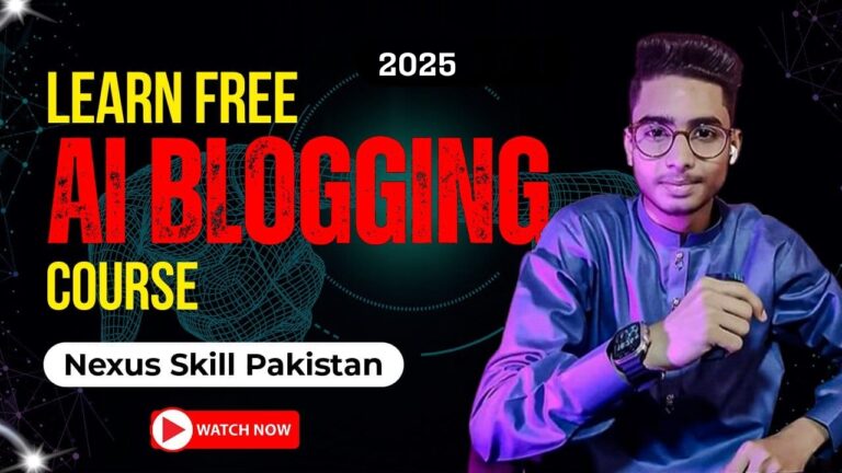 AI – Blogging Course 2025